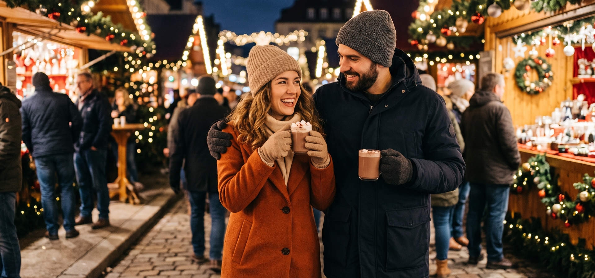 Gezellig chocomelk drinken om een winterse dag warm af te sluiten