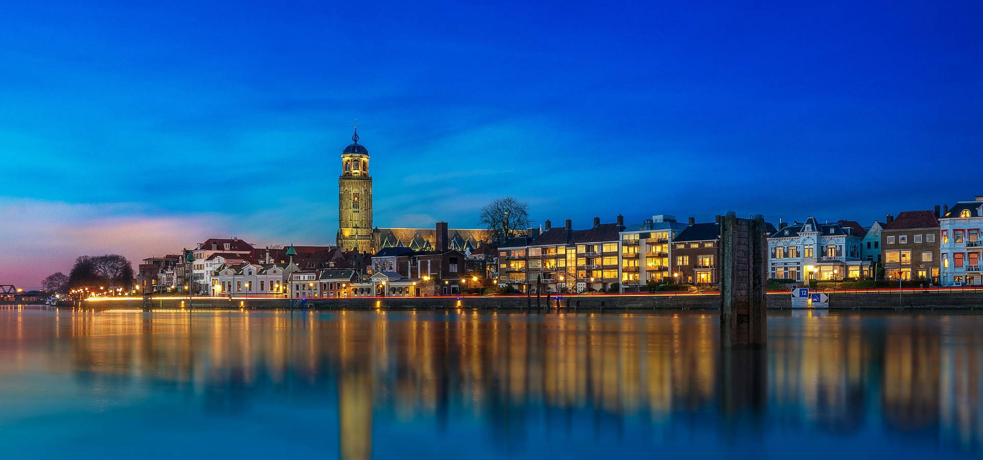 Deventer vanaf het water