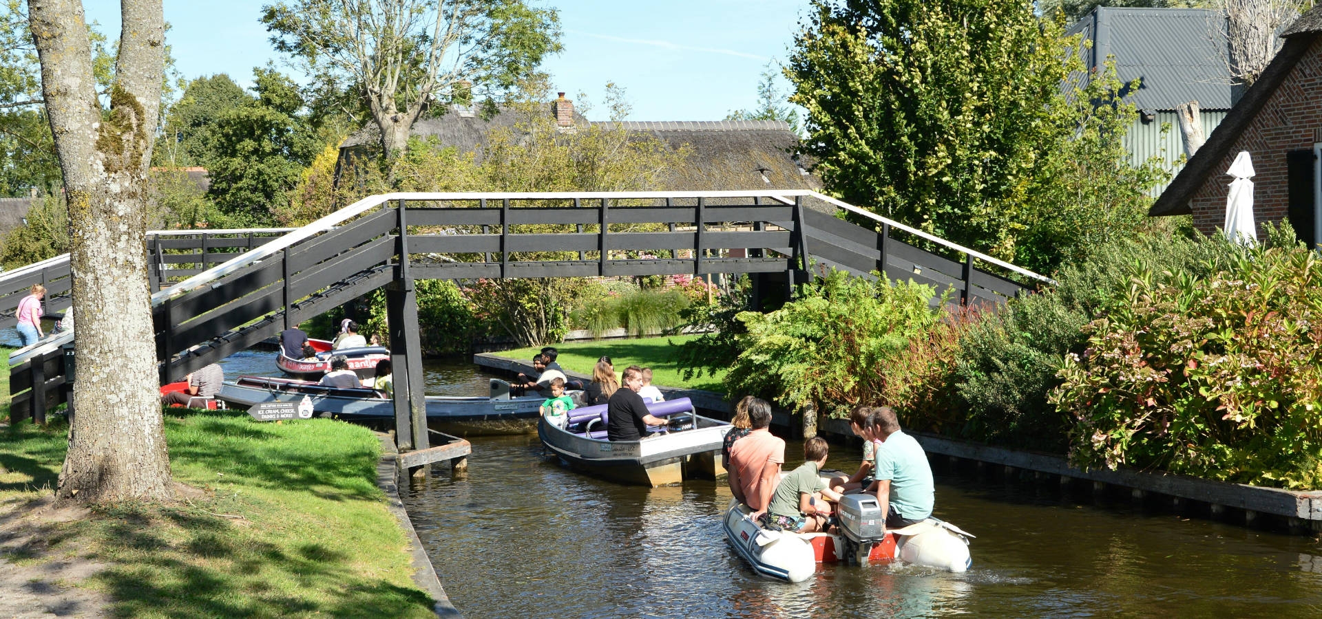 Varen in Gierthoorn, toeristische atractie maar zeker de moeite waard.