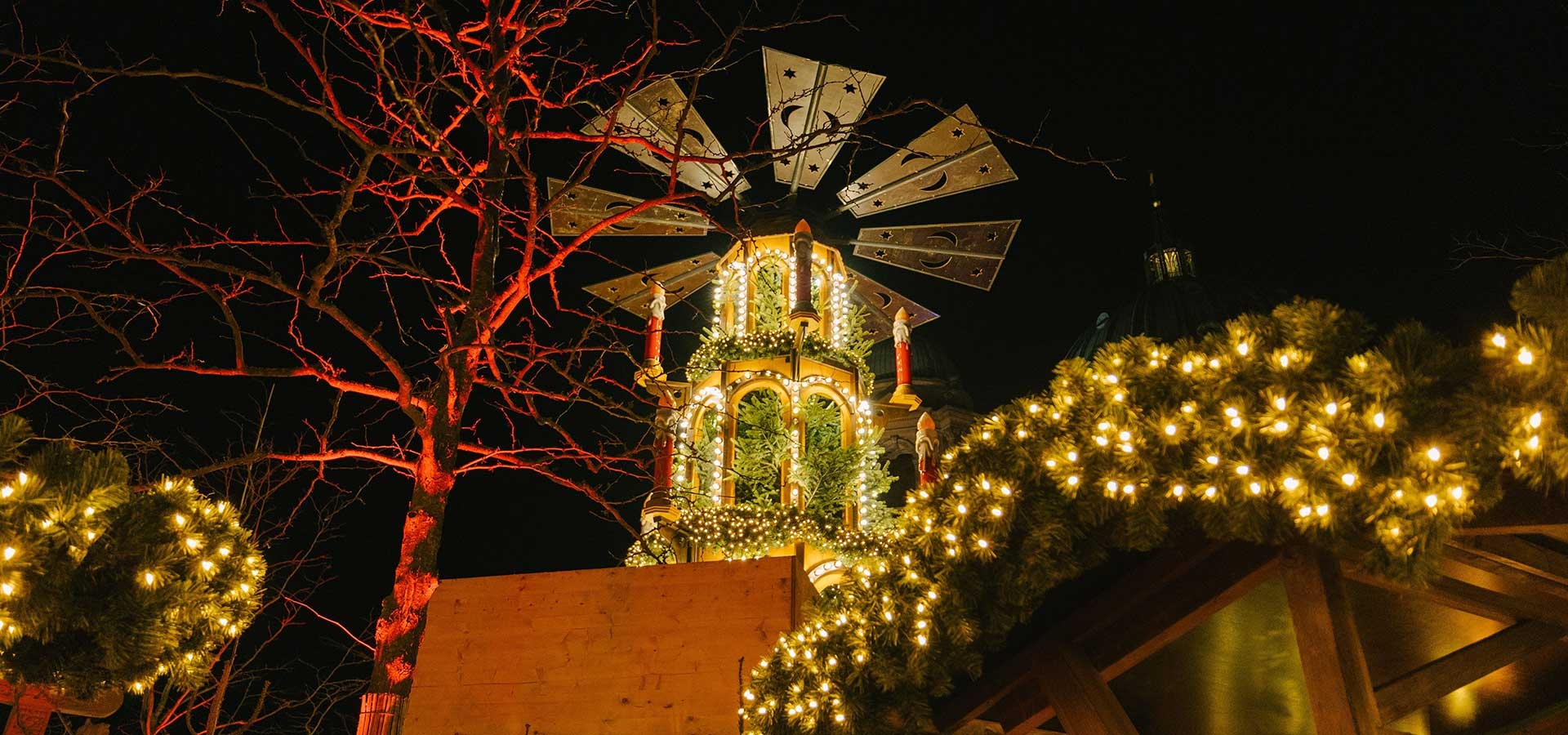 Met de trein of auto naar een kerstmarkt in Duitsland