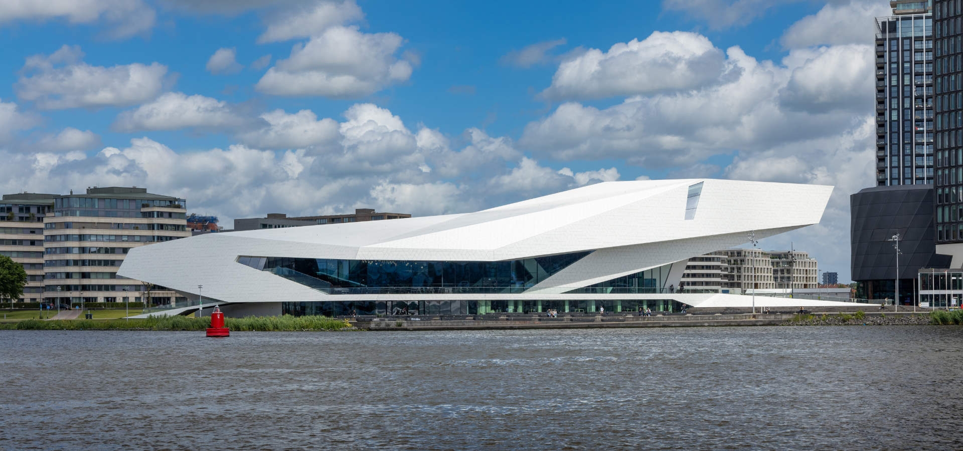 De Eye Filmmuseum in Amsterdam-Noord.