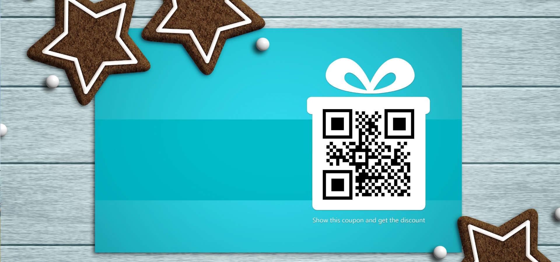 QR codes op zakelijke kerstkaarten