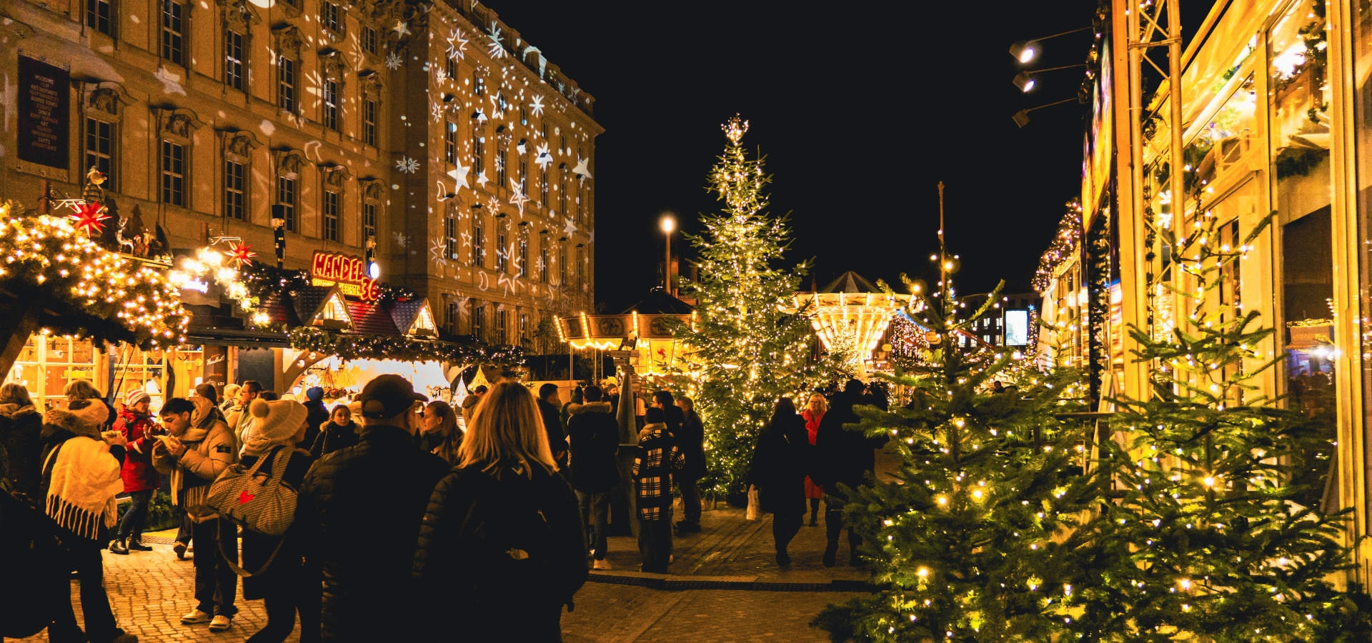 Een sfeervolle kerstmarkt houd bezoekers langer vast. Waardoor ze ook meer uitgeven.