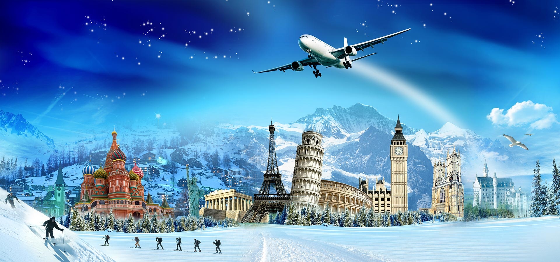 Ga erop uit rond de kerstperiode en bezoek betoverende kerststeden voor een korte vakantie