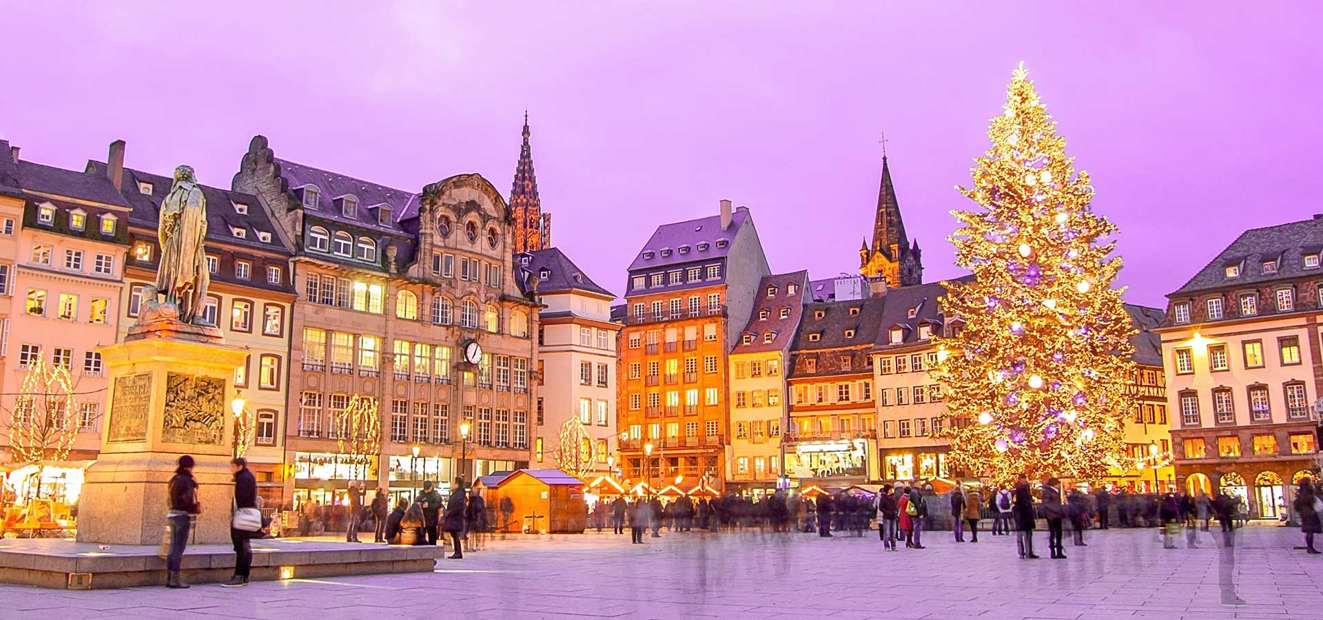 Kerstmarkt in Straatsburg
