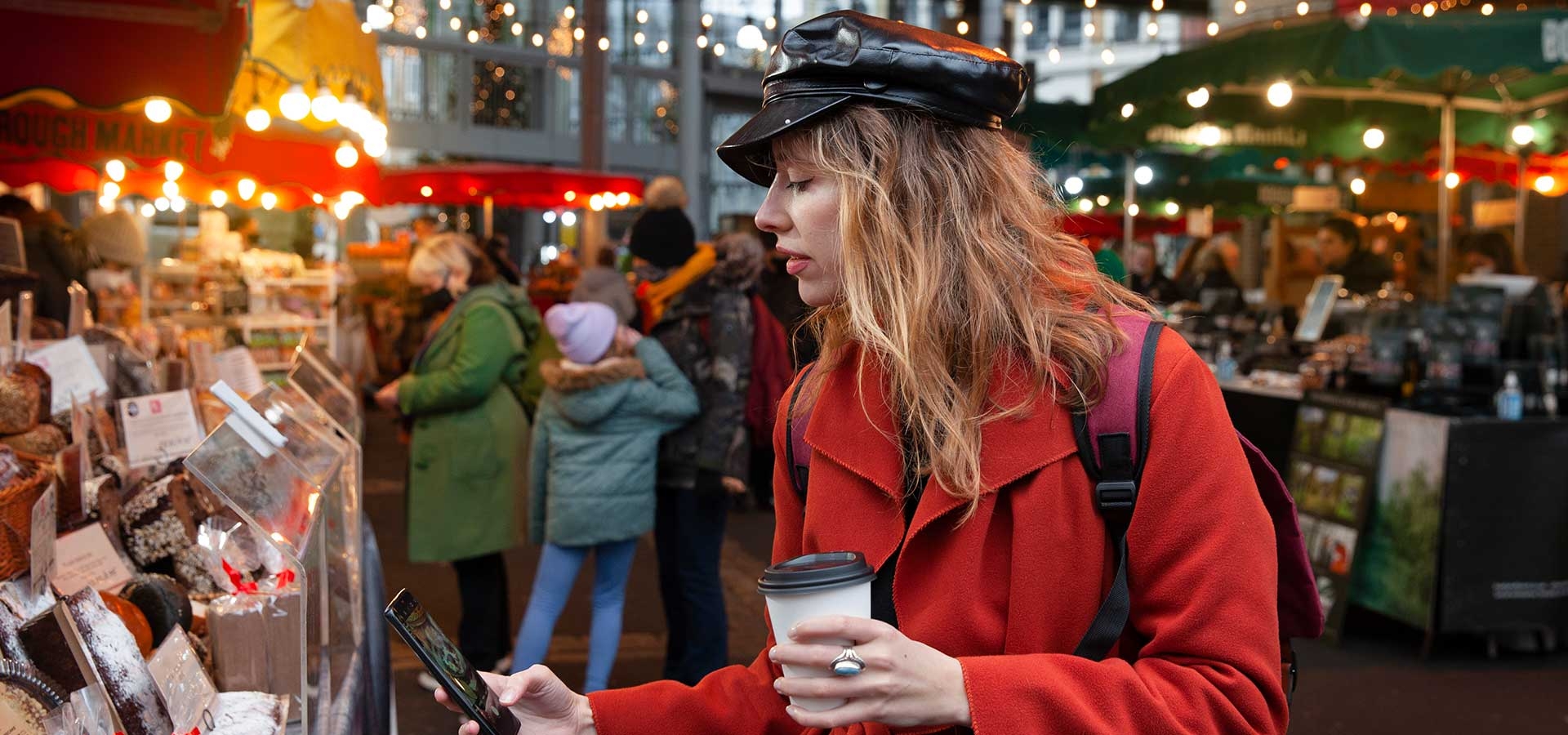 Kerstmarkt sfeer op kantoor