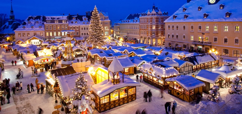 Geschiedenis van de Duitse kerstmarkten (weihnachtsmarkt)