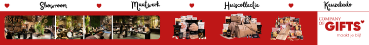 Stijlvolle relatie- en kerstgeschenken op maat bij Company of Gifts