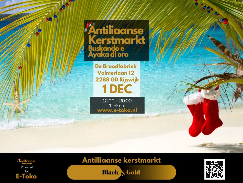Antilliaanse kerstmarkt christmas time