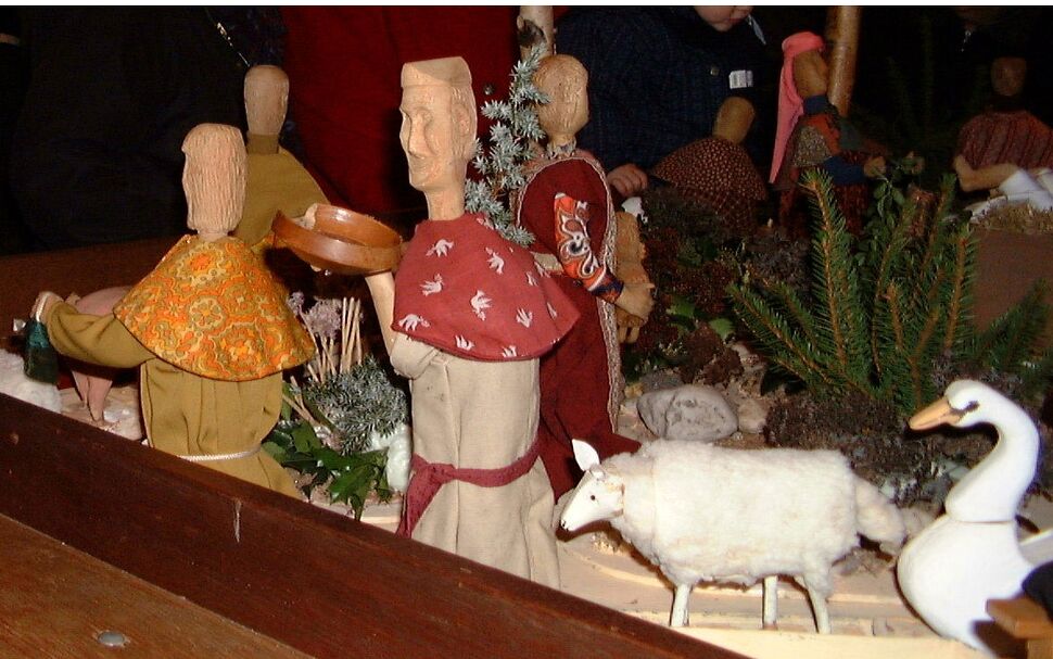  Bewegende kerststal St. Annakapel Koolwijk  in Koolwijk 