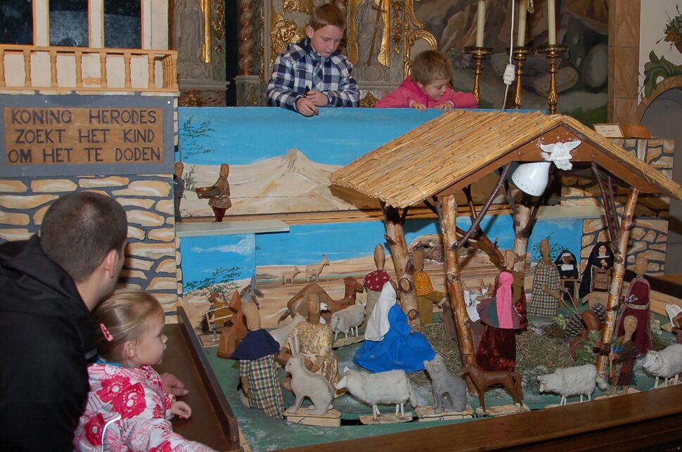  Bewegende kerststal St. Annakapel Koolwijk  in Koolwijk 