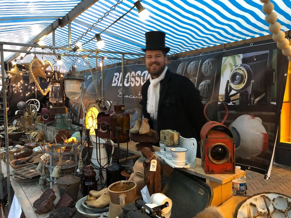  Charles Dickens Kerstmarkt Buitenpost in Buitenpost