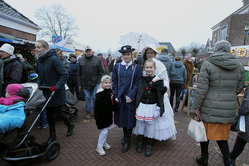  Charles Dickens Kerstmarkt Buitenpost in Buitenpost