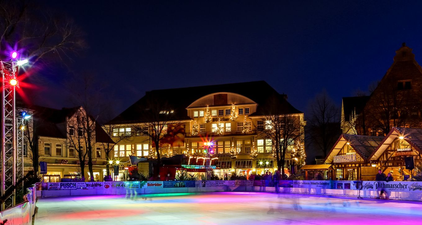  De grote Heider Winter World – Kerstmarkt met ijsbaan in Heide