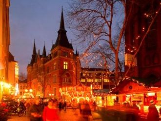  De Lamberti kerstmarkt in Oldenburg in Oldenburg