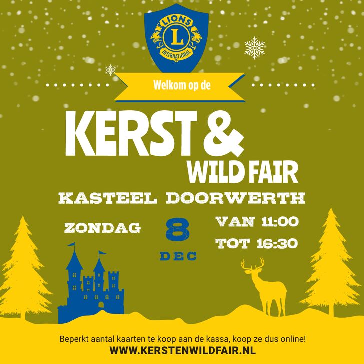  Kerst en Wild Fair (Kasteel Doorwerth) in Doorwerth