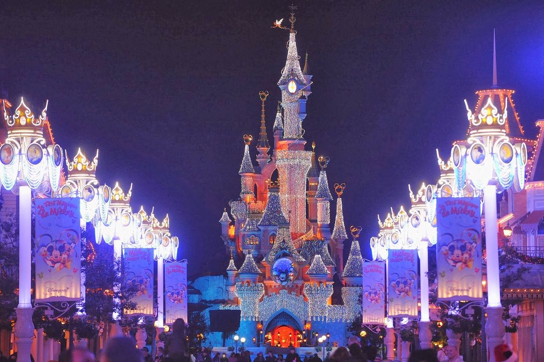  Kerst in Disneyland Parijs in Parijs