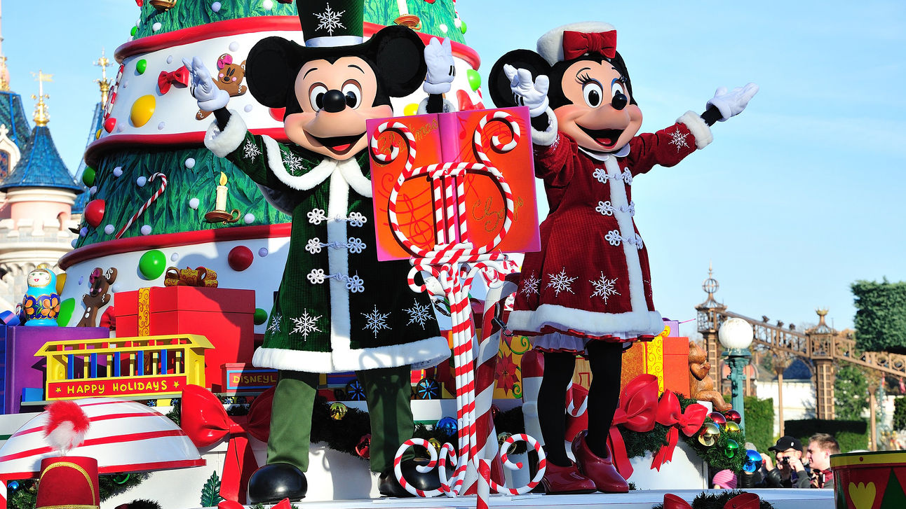  Kerst in Disneyland Parijs in Parijs