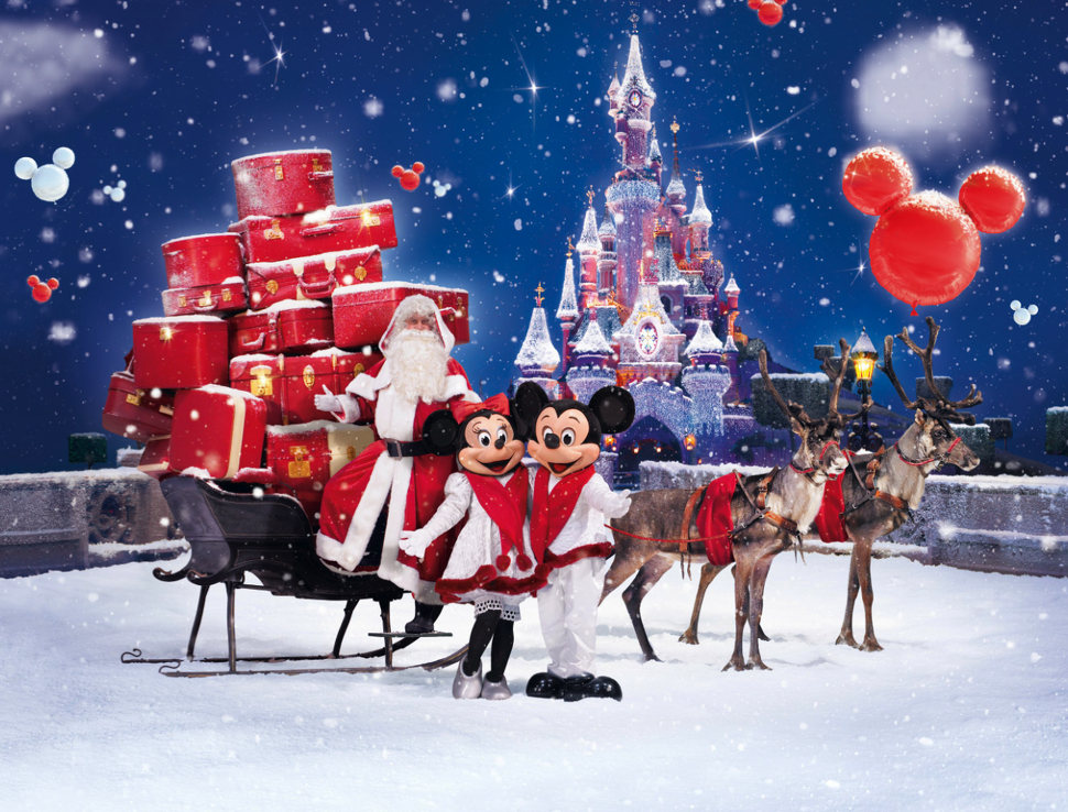  Kerst in Disneyland Parijs in Parijs