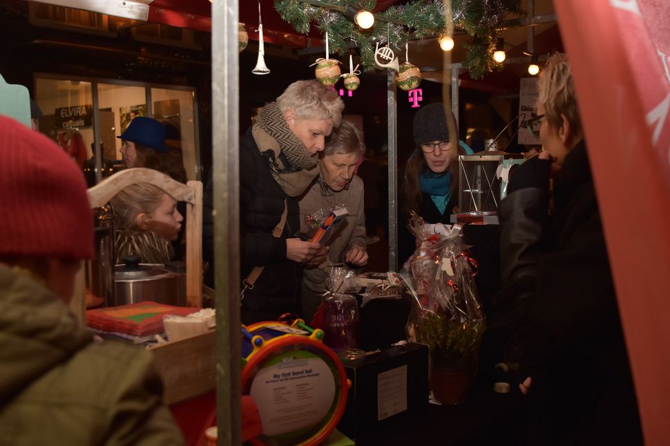Kramen in kerstsfeer