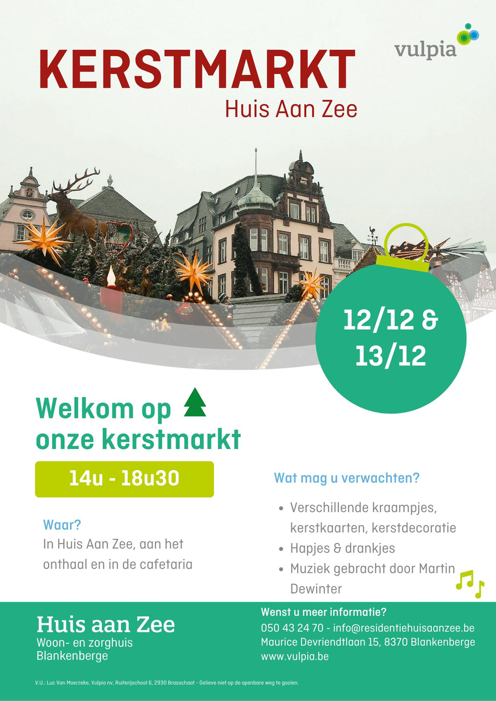  Kerstmarkt Blankenberge in Brugge