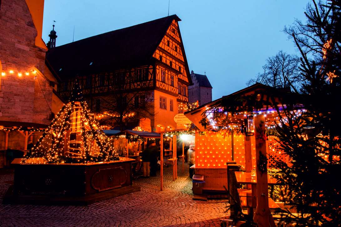  Kerstmarkt Dinkelsbühl, voor een romantische kerstsfeer in Dinkelsbühl