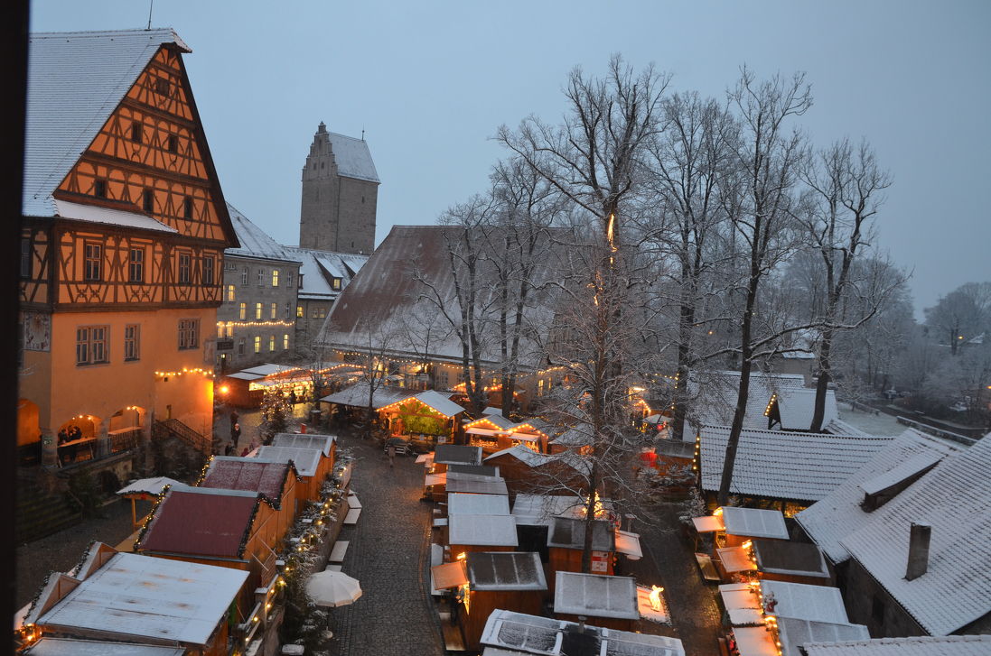  Kerstmarkt Dinkelsbühl, voor een romantische kerstsfeer in Dinkelsbühl