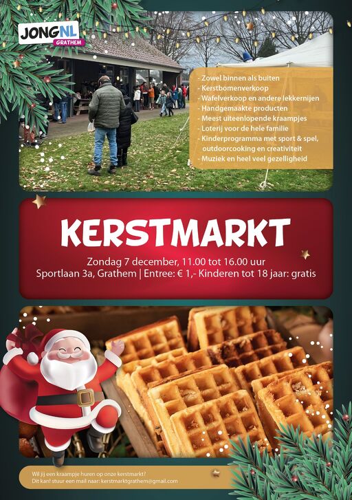  Kerstmarkt Grathem in Grathem