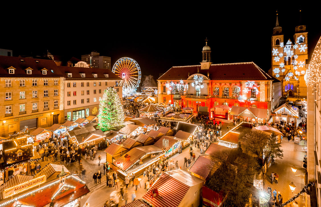  Kerstmarkt in Maagdenburg (Magdeburg) in Maagdenburg