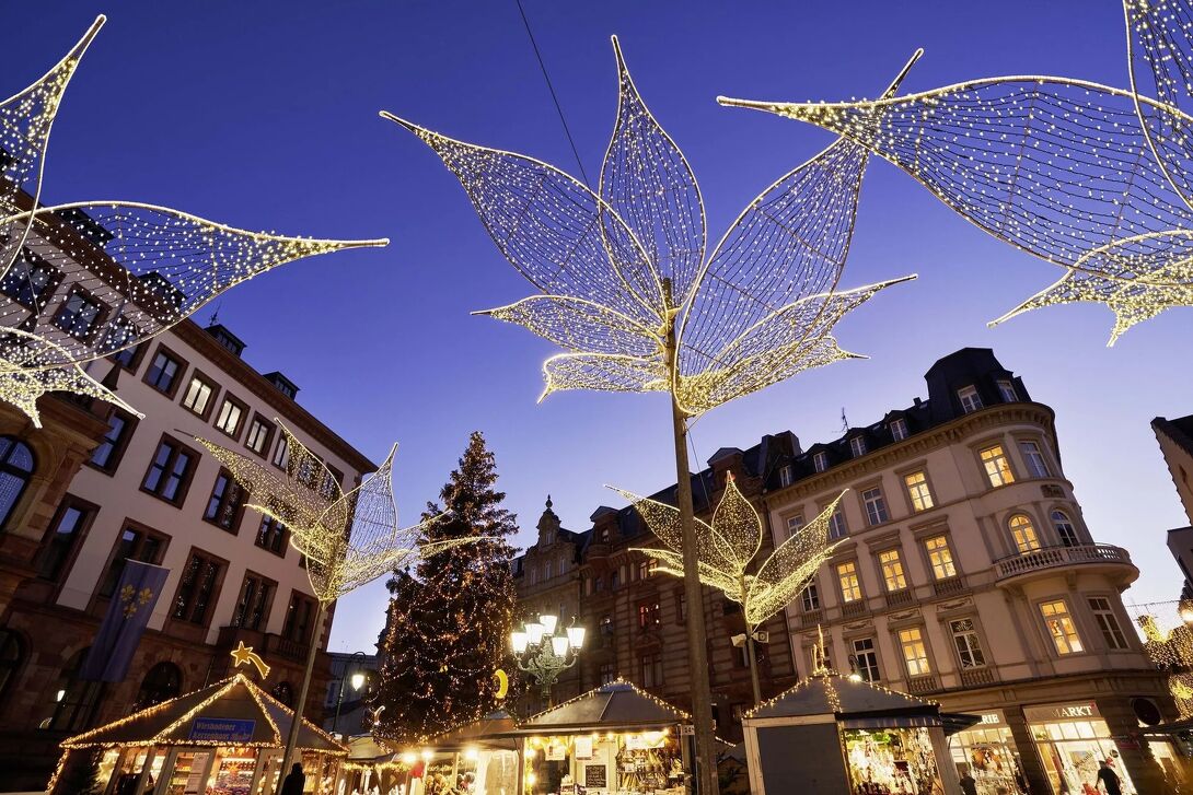  Kerstmarkt in Wiesbaden in Wiesbaden