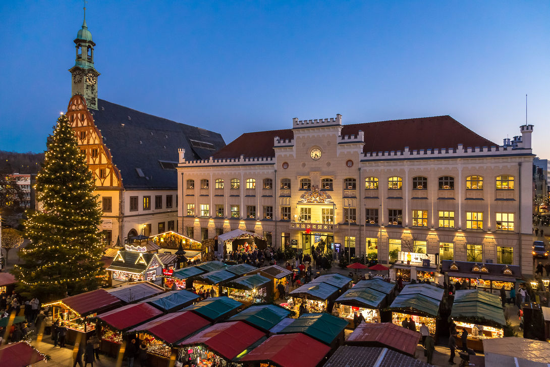  Kerstmarkt in Zwickau in Zwickau