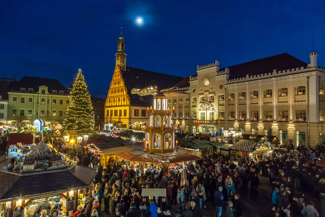  Kerstmarkt in Zwickau in Zwickau