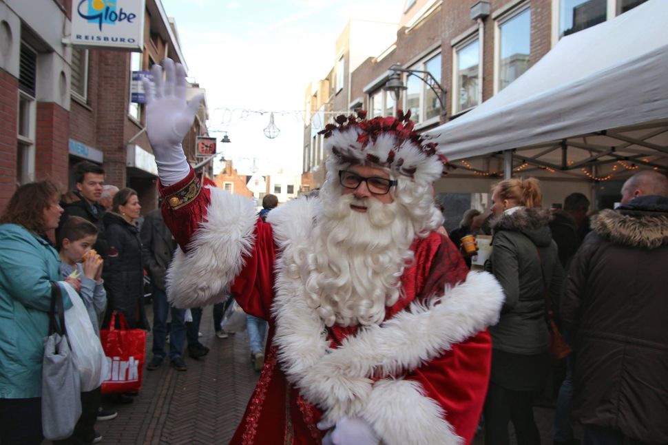 De Kerstman in Noordwijk