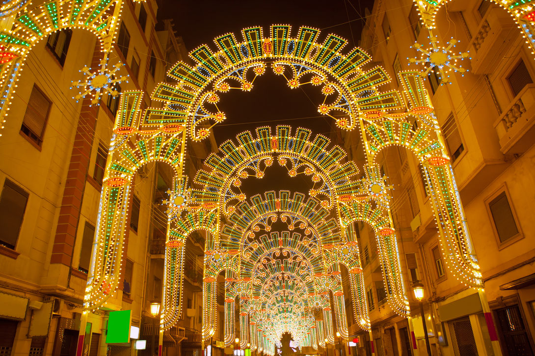  Kerstmarkt Valencia in Valencia