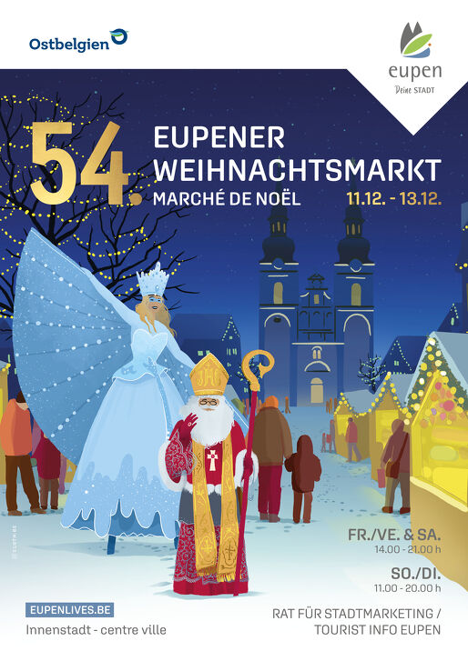  Kerstmarkt van Eupen in Eupen