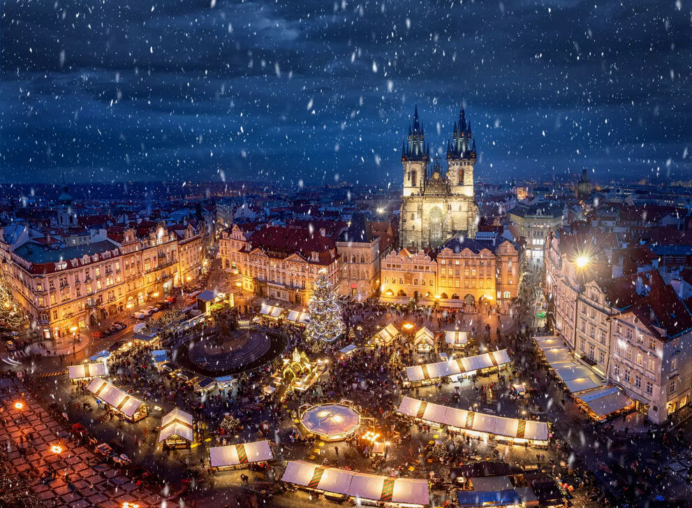  Kerstmarkten in Praag in Praag