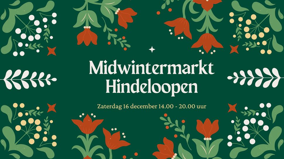  Midwintermarkt Hindeloopen in Hindeloopen