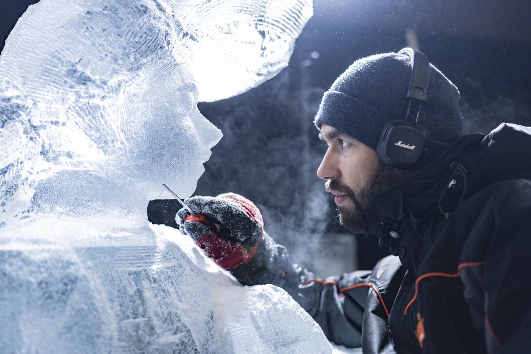  Nederlands IJsbeelden Festival Biddinghuizen in Biddinghuizen