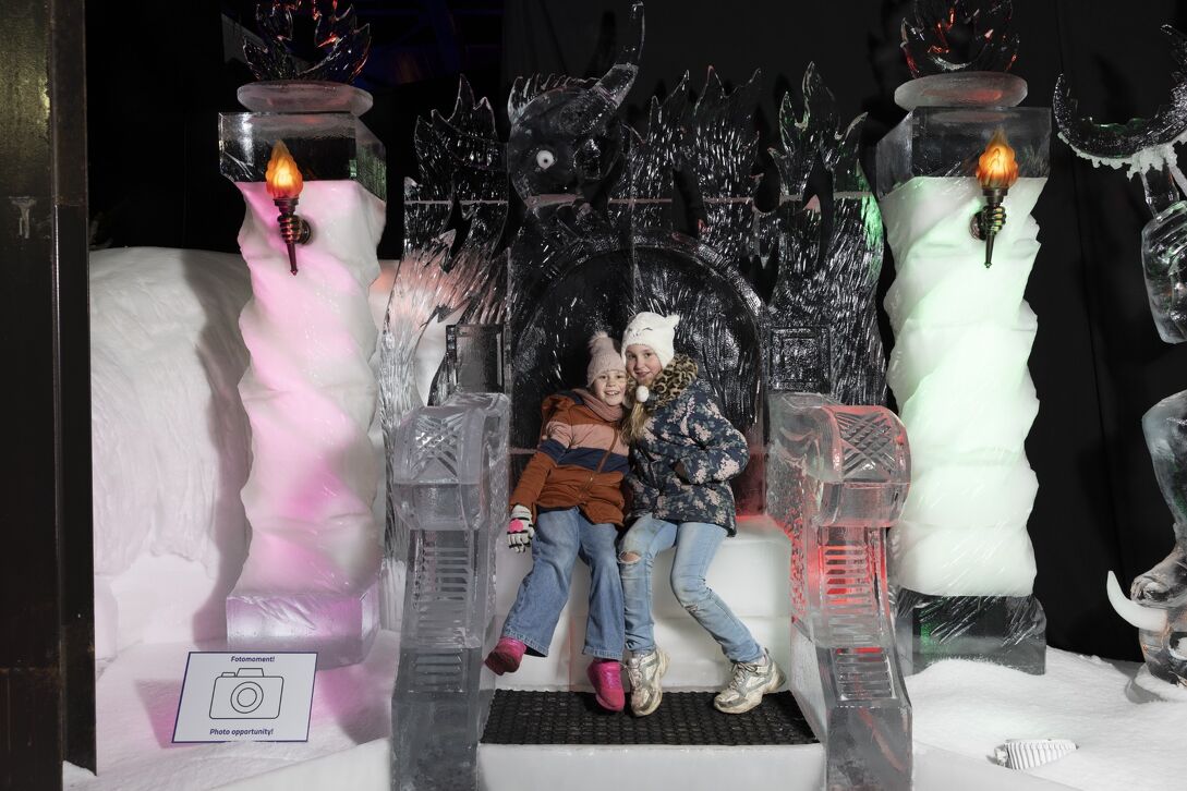  Nederlands IJsbeelden Festival Biddinghuizen in Biddinghuizen