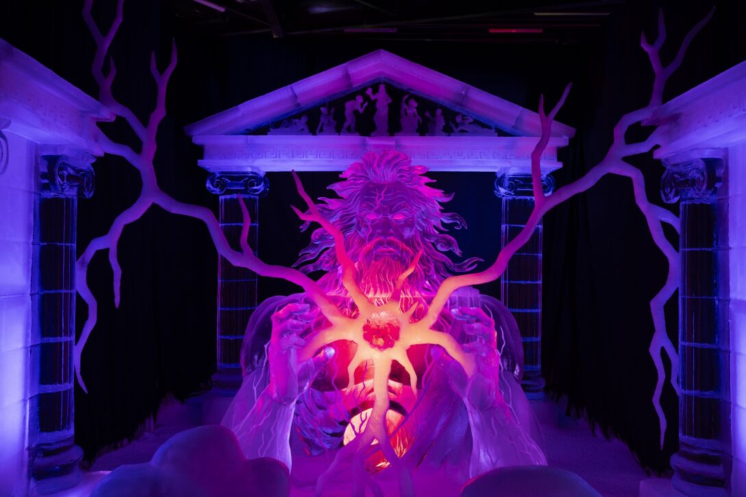  Nederlands IJsbeelden Festival Biddinghuizen in Biddinghuizen