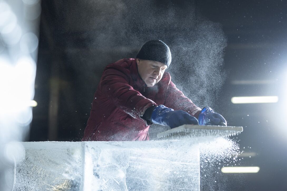  Nederlands IJsbeelden Festival Biddinghuizen in Biddinghuizen