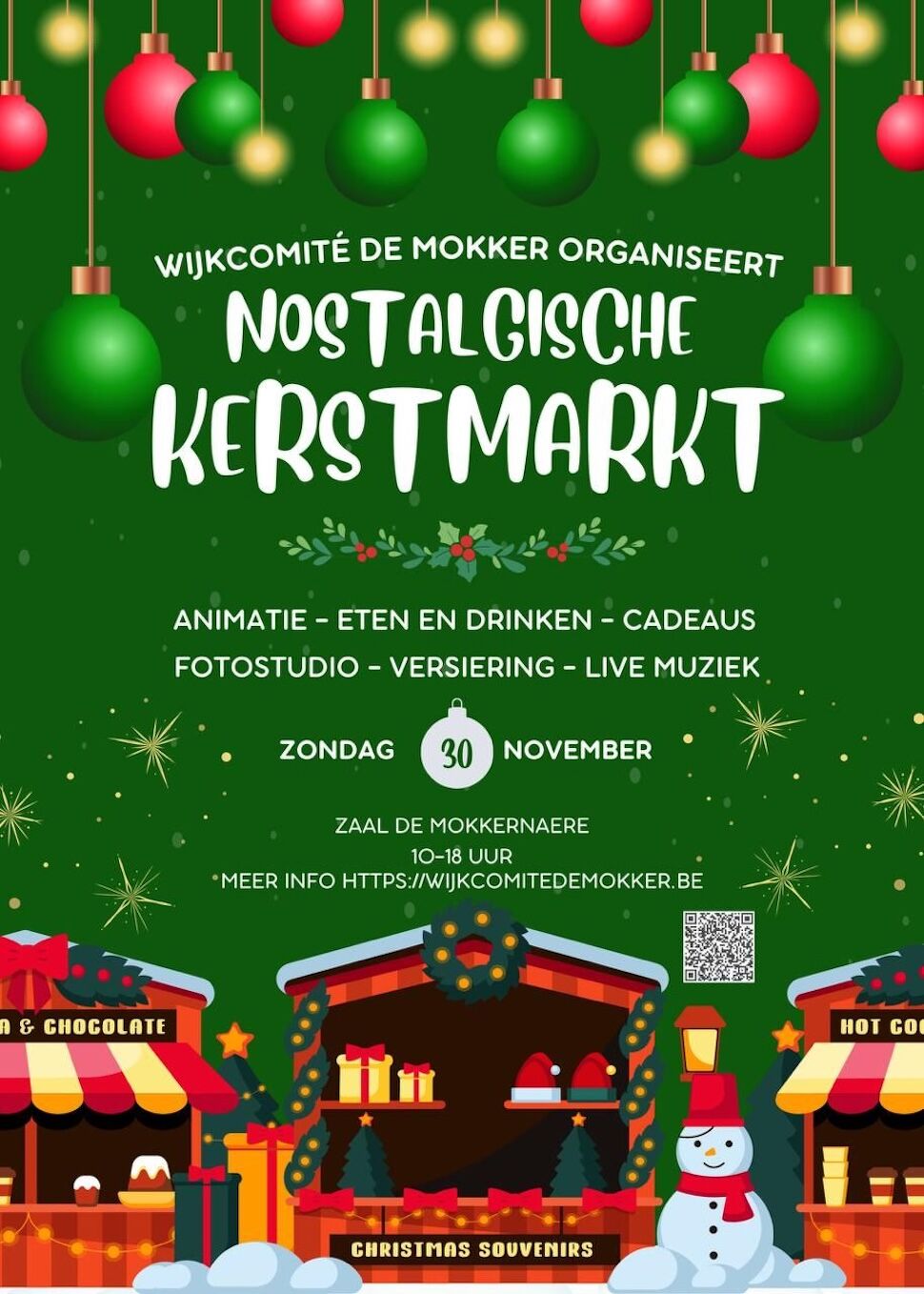  Nostalgische Kerstmarkt in Koekelare