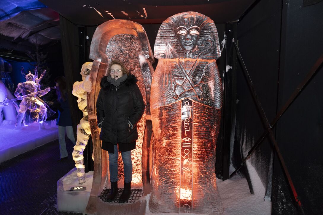  Ontdek de mooiste ijssculpturen van Nederland tijdens Nederlands IJsbeelden festival in Biddinghuizen in Biddinghuizen