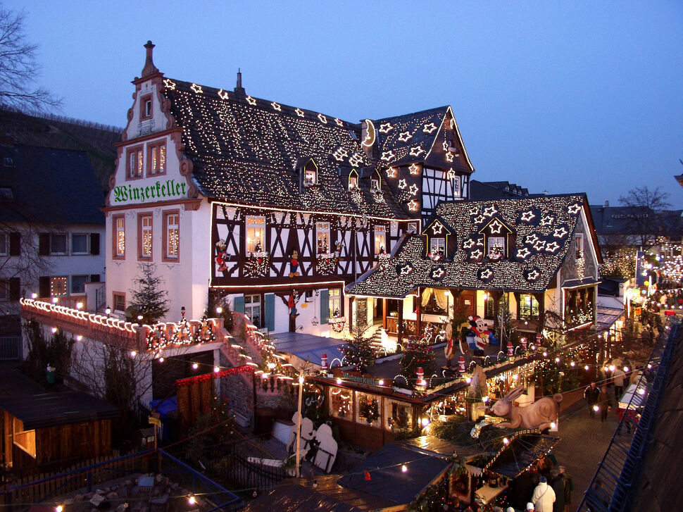  Rüdesheim Kerstmarkt der Naties in Rüdesheim am Rhein