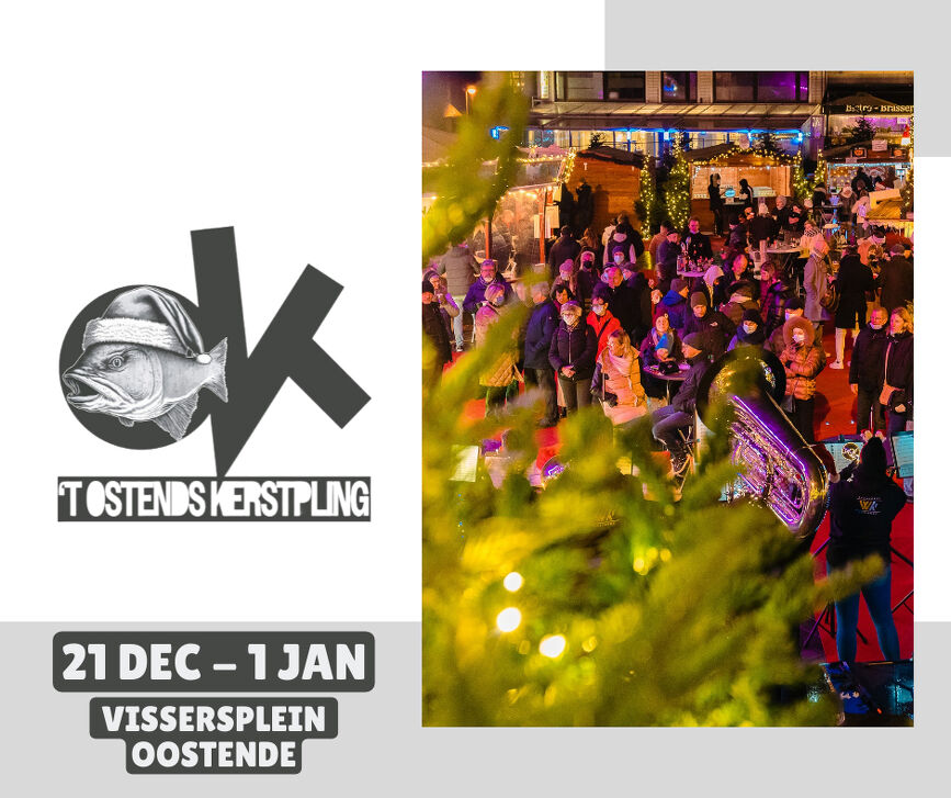  'T Ostends kerstpling in Oostende