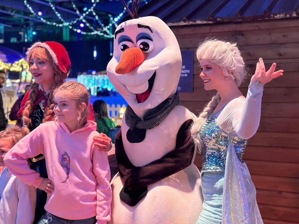 Olaf en  Sneeuwkoningin 