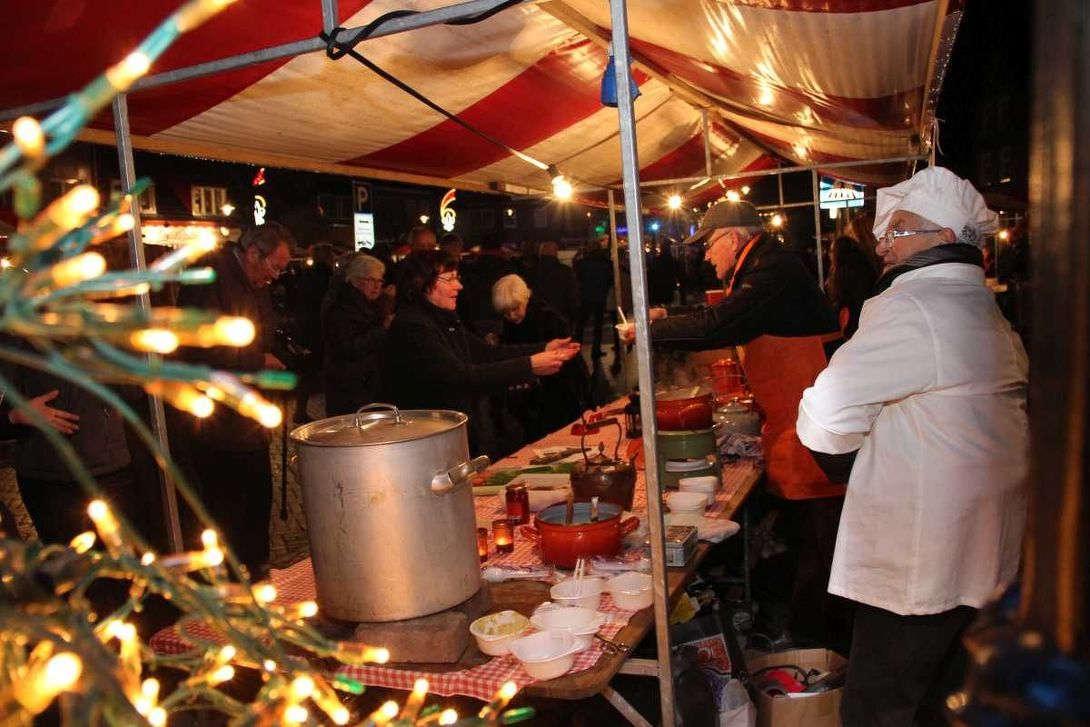  Winteravondmarkt Scherpenzeel in Scherpenzeel