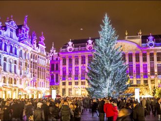  Winterpret Brussel in Brussel