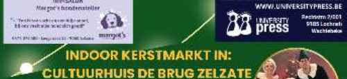 Indoor Kerstmarkt Cultuur huis de Brug 