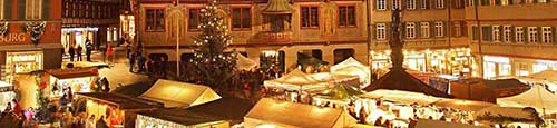 Kerstmarkt in Tübingen